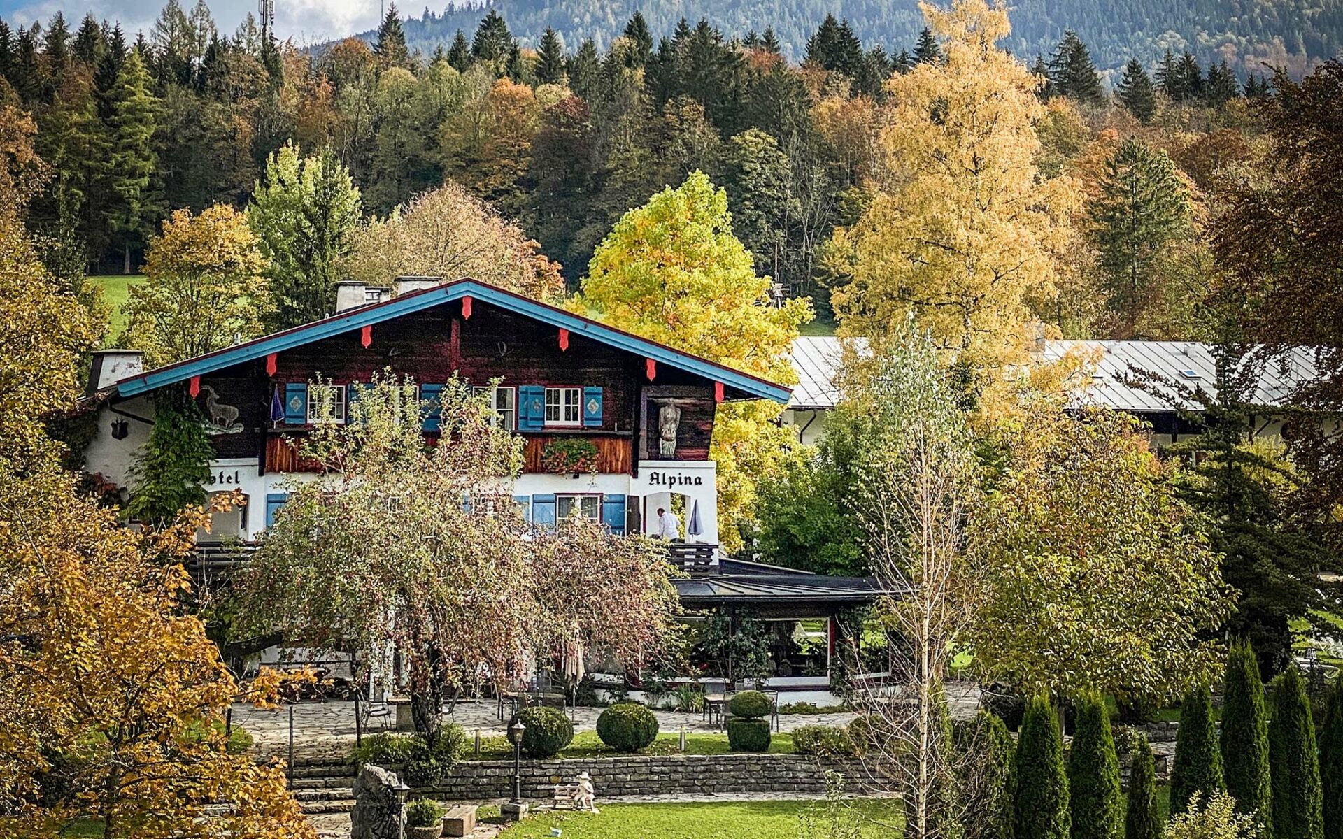 Stoll's Hotel Alpina in autumn - autumn vacation in Schönau am Königssee / Berchtesgaden