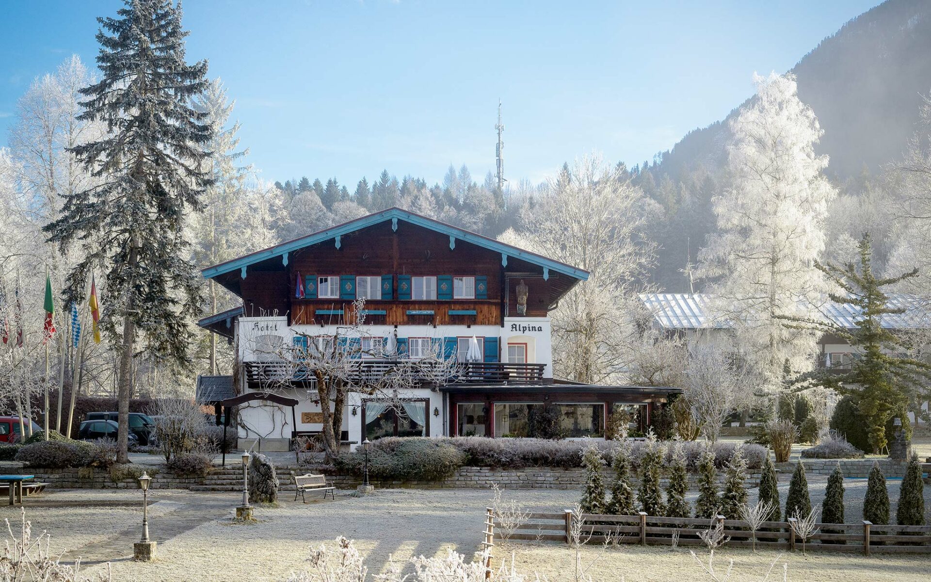 Stoll's Hotel Alpina in de winter - Schönau am Königssee / Berchtesgaden